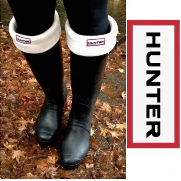 Hunter Cream Knee-High Socks - Picture 2 of 4